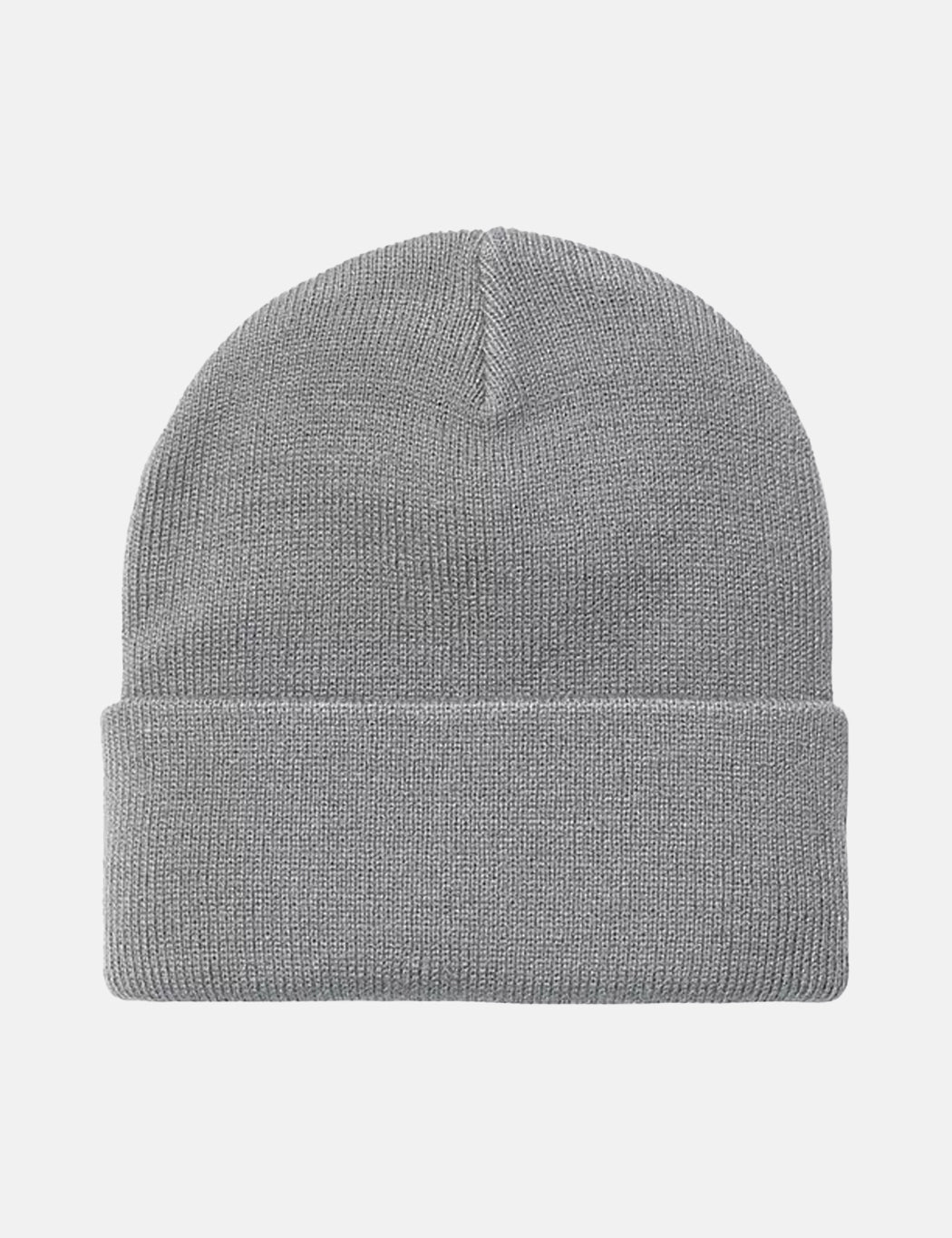 Short Watch Beanie Hat - Mirror Grey