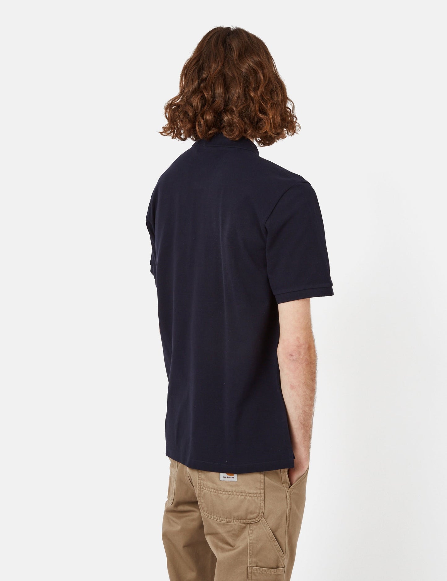 Chase Pique Polo Shirt - Dark Navy Blue