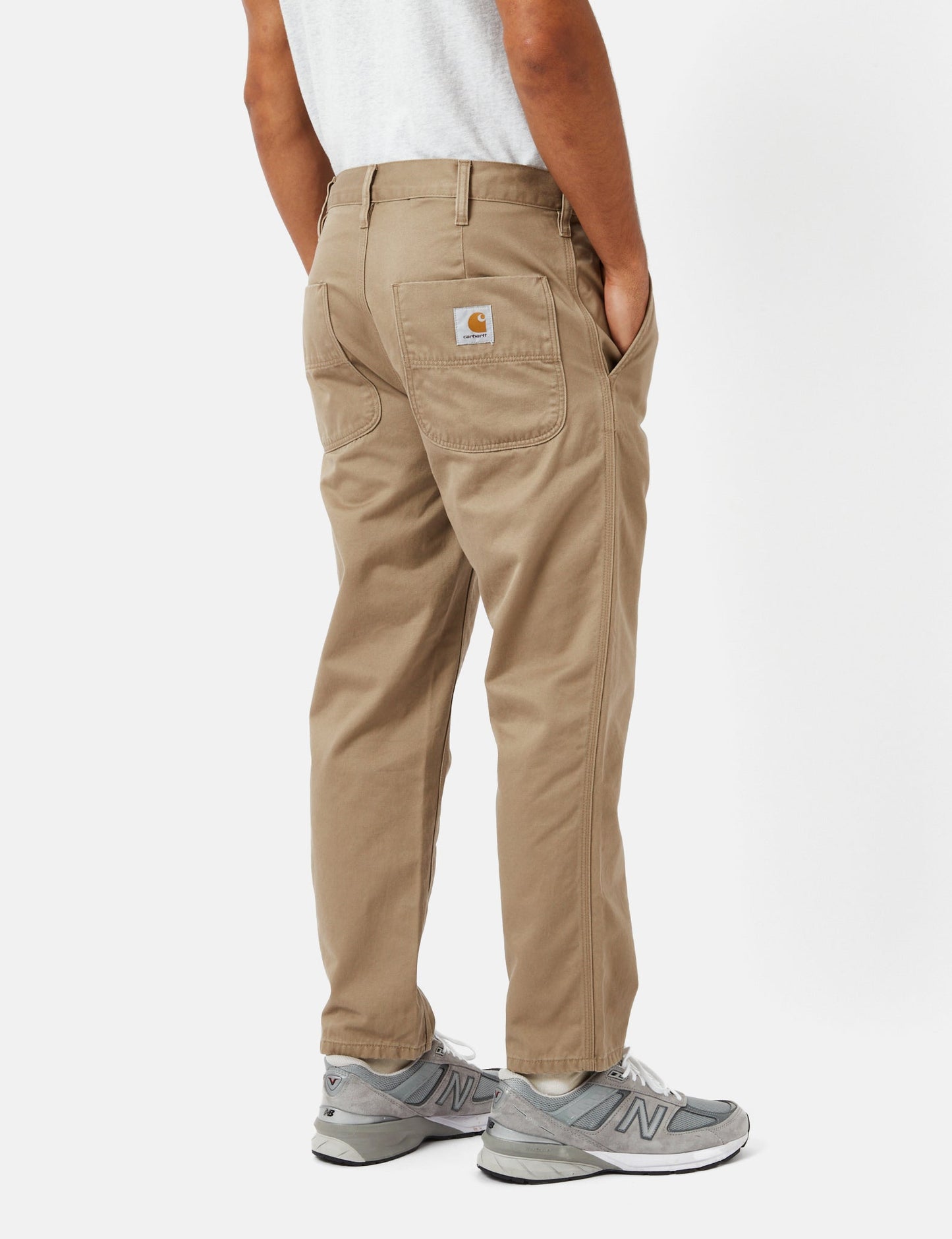 Abbott Pant (Regular Tapered) - Leather Beige