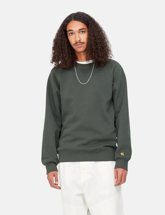 Chase Sweatshirt - Jura Green/Gold