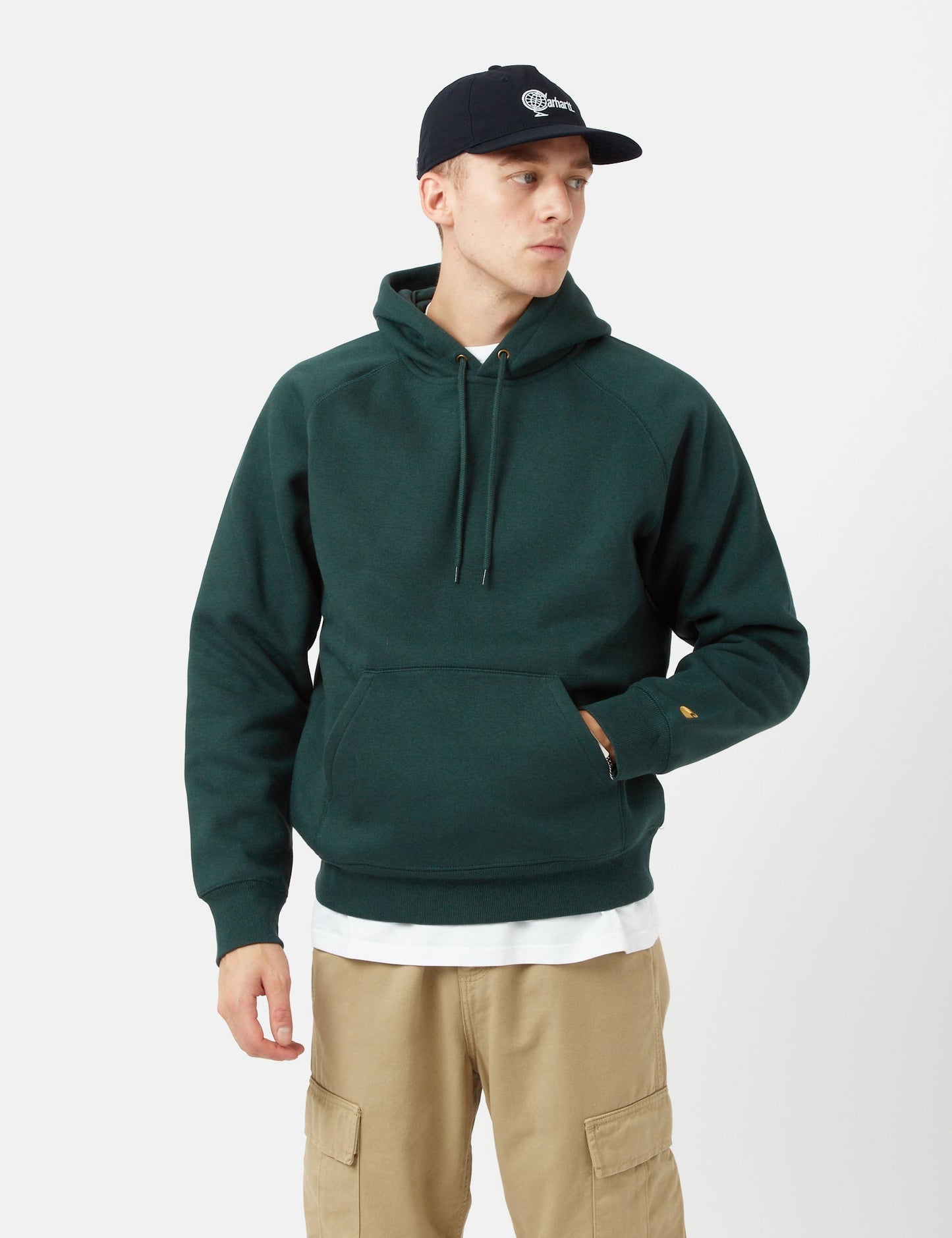 Chase Hooded Sweatshirt - Jura Green/Gold