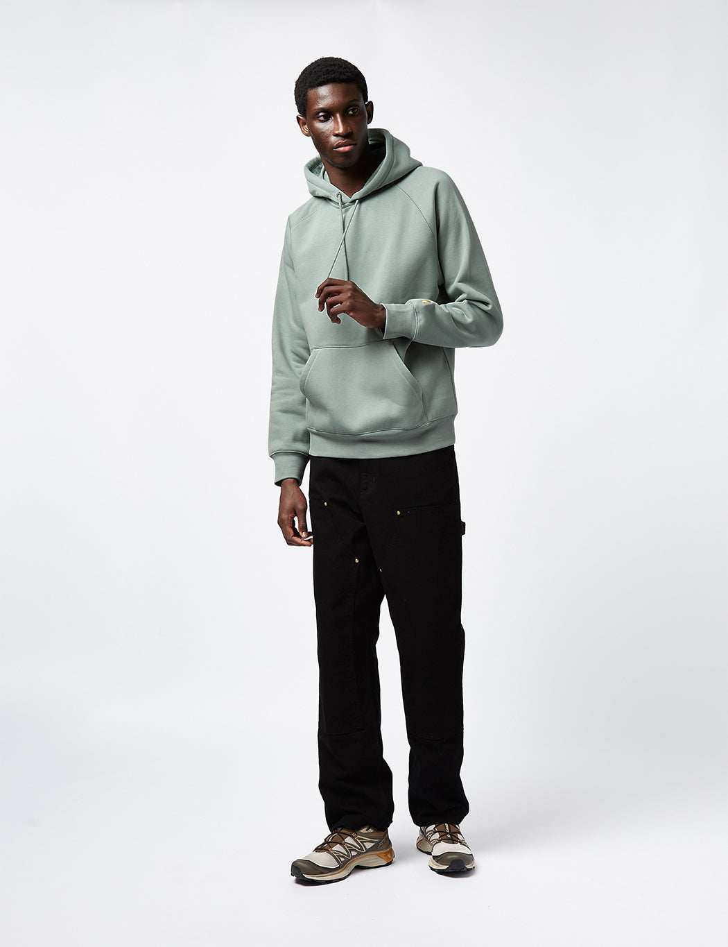 Chase Hooded Sweatshirt - Glassy Teal