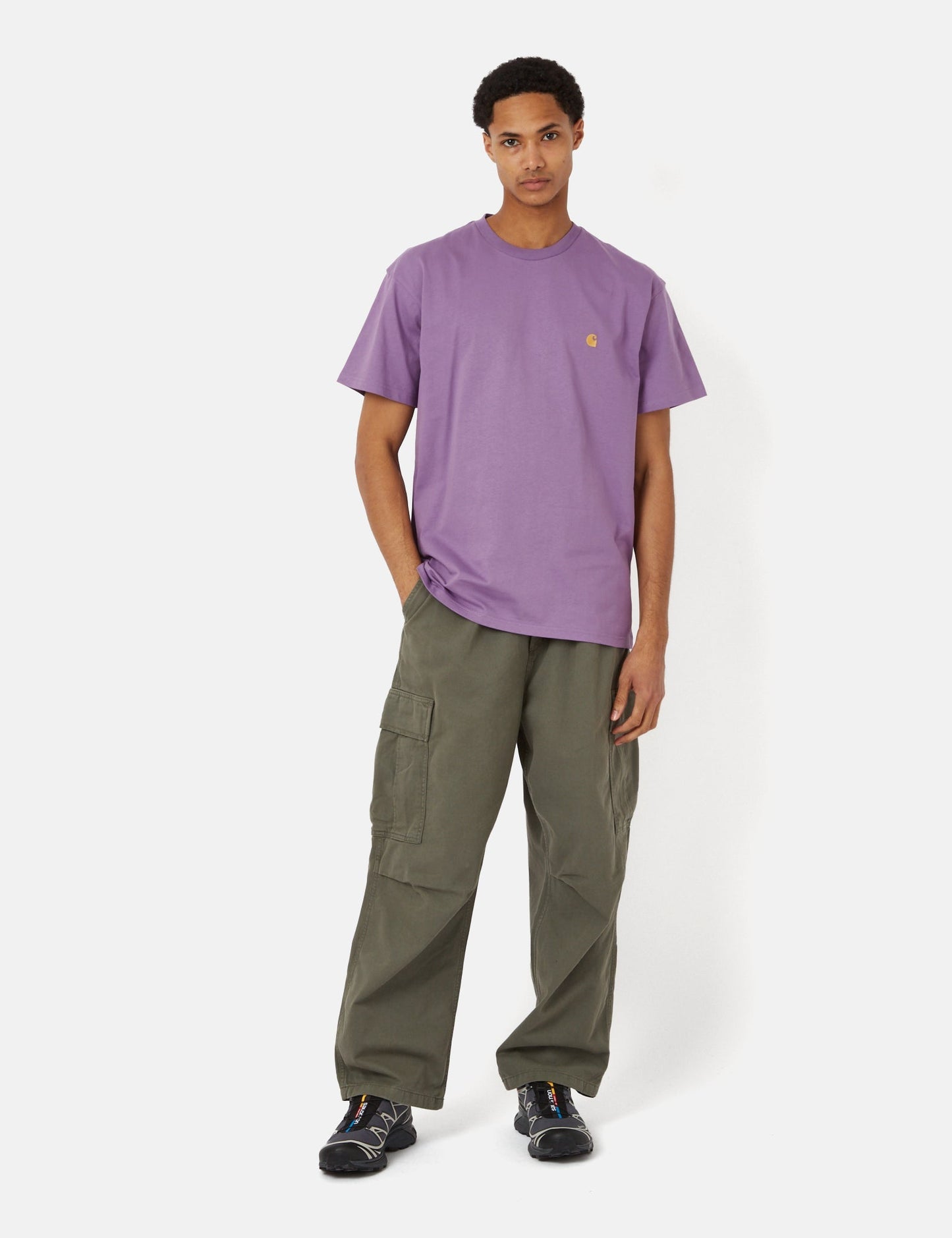 Chase T-Shirt (Loose) - Violanda Purple