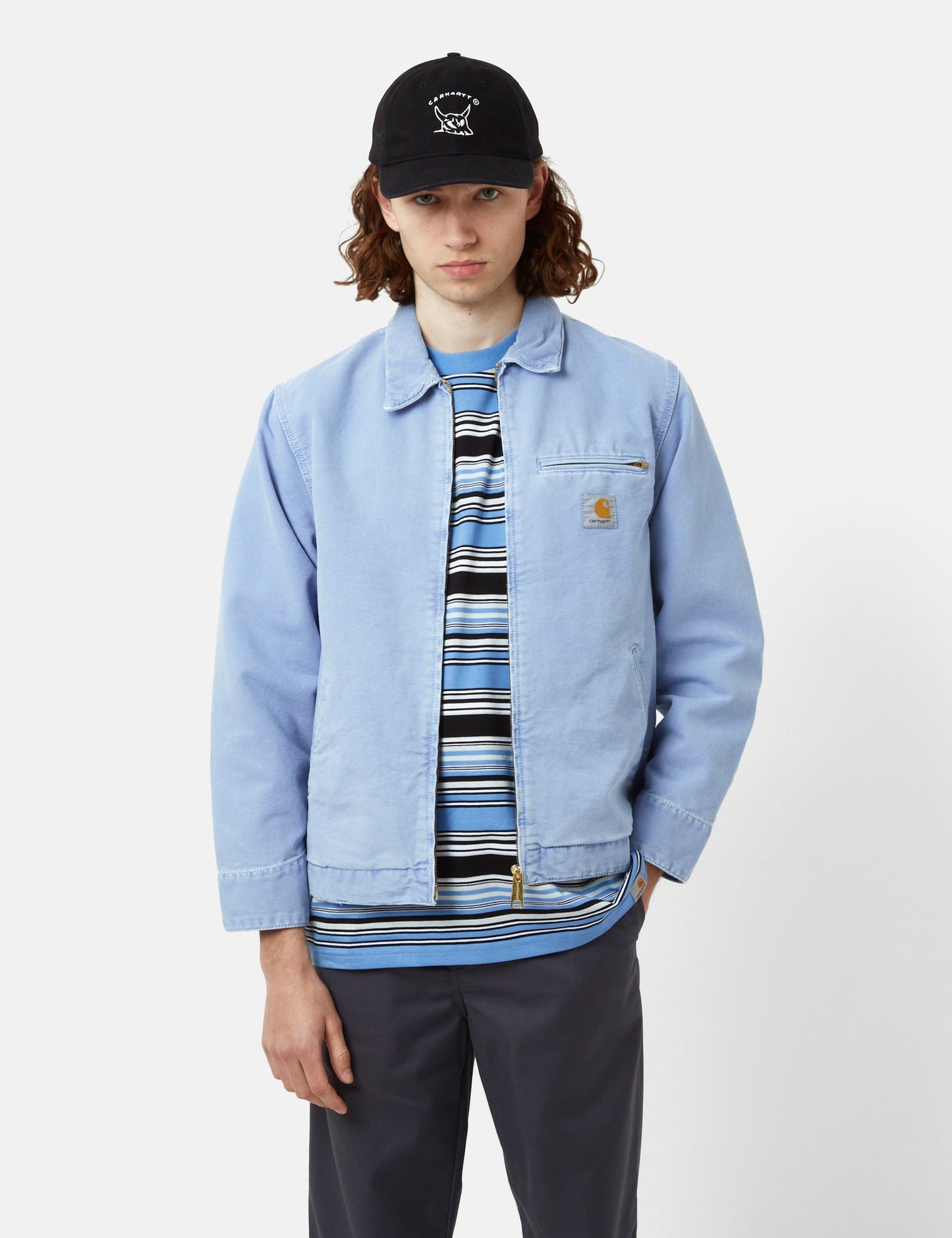 Detroit Jacket (Organic) - Piscine Blue