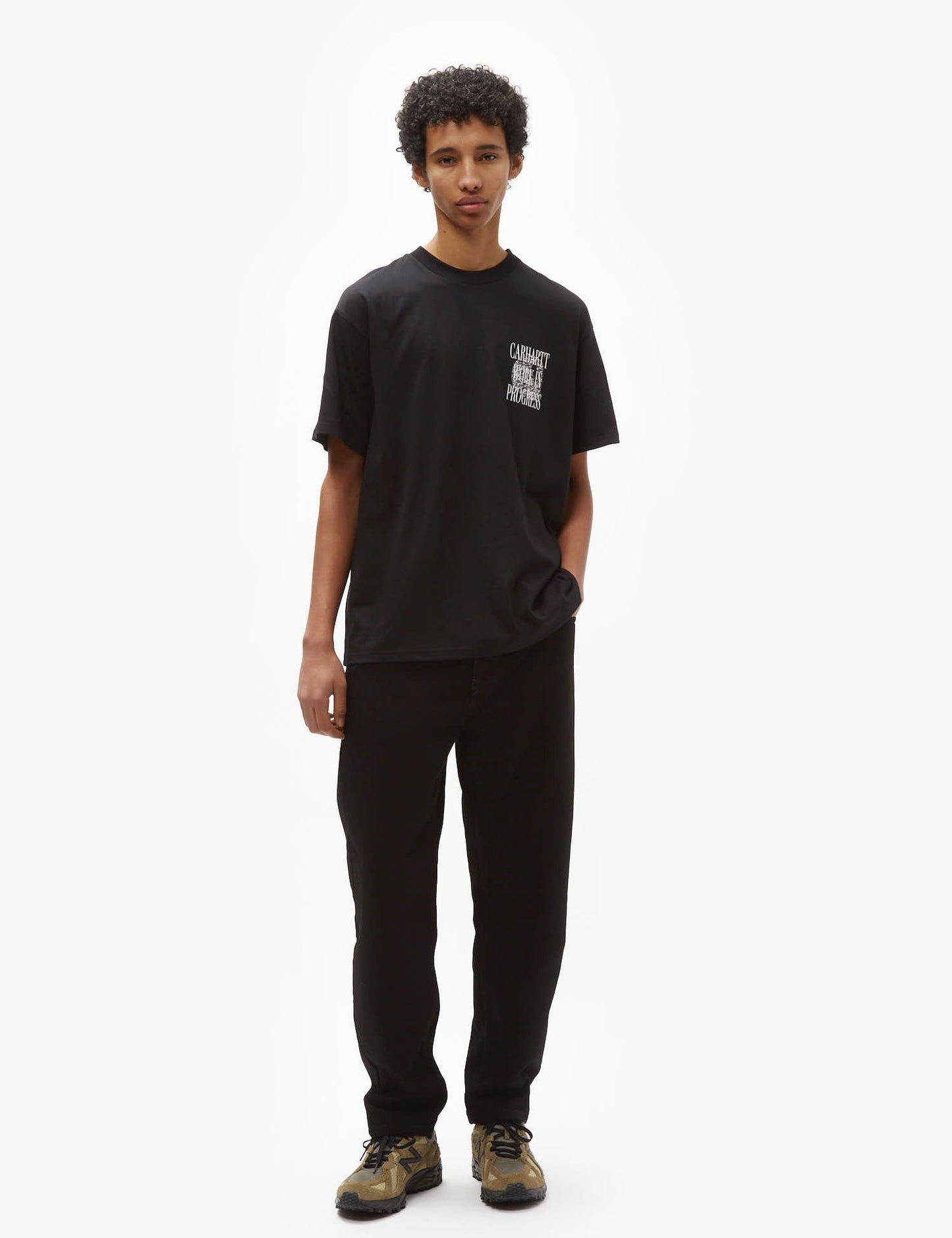 Newel Pant (Relaxed) - Black One Wash