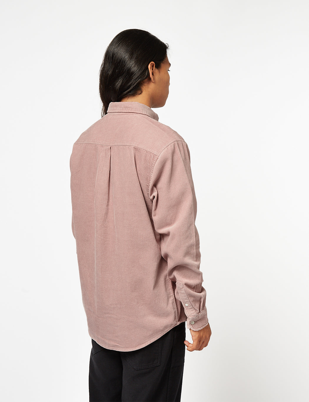 Madison Shirt (Fine Cord) - Glassy Pink