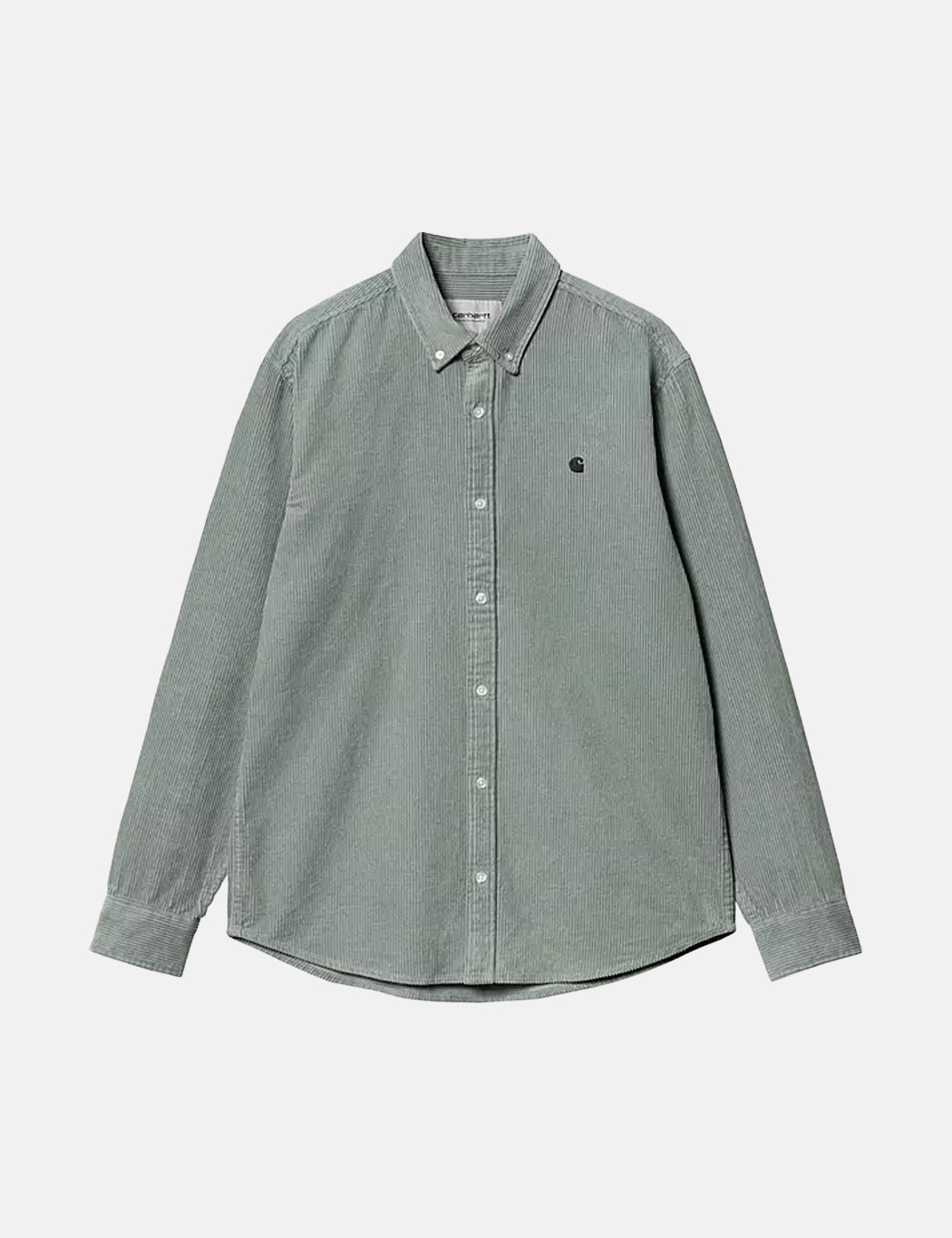 Madison Shirt (Fine Cord) - Glassy Teal