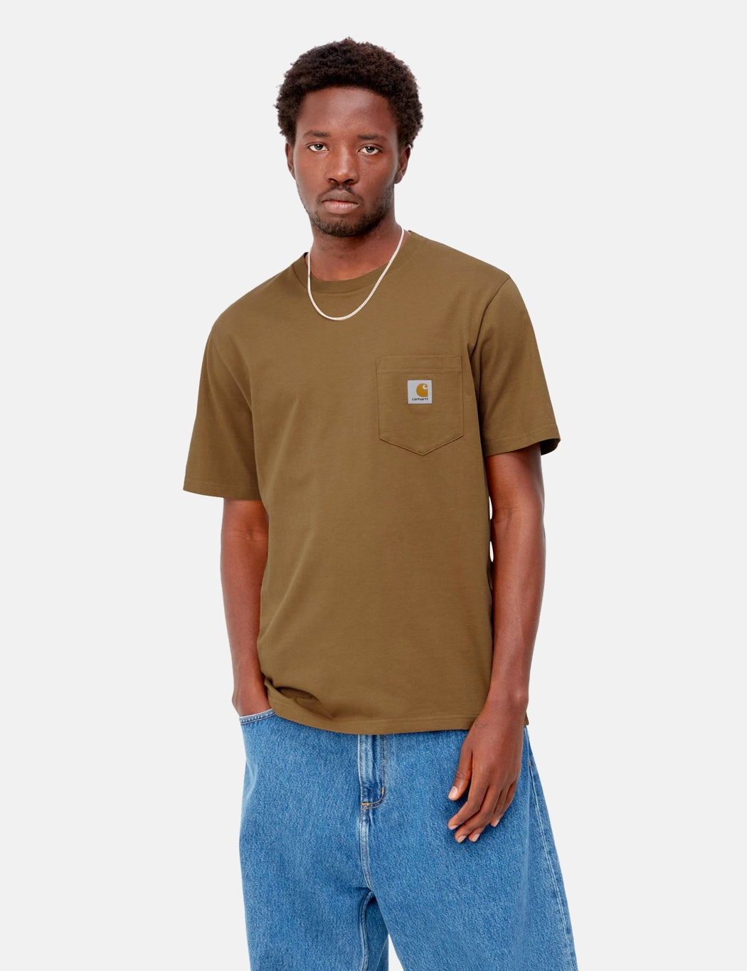 Pocket T-Shirt - Seaweed Green