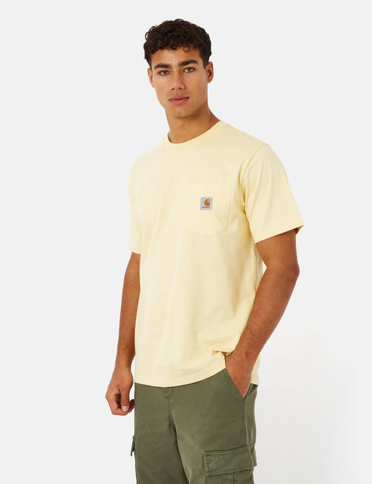 Pocket T-Shirt (Regular) - Citron Yellow