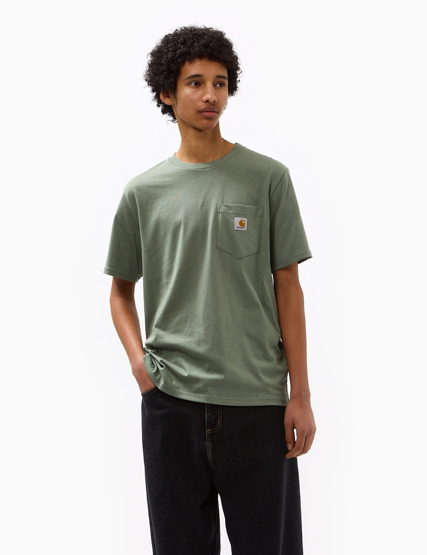 Pocket T-Shirt (Regular) - Yucca Green Heather