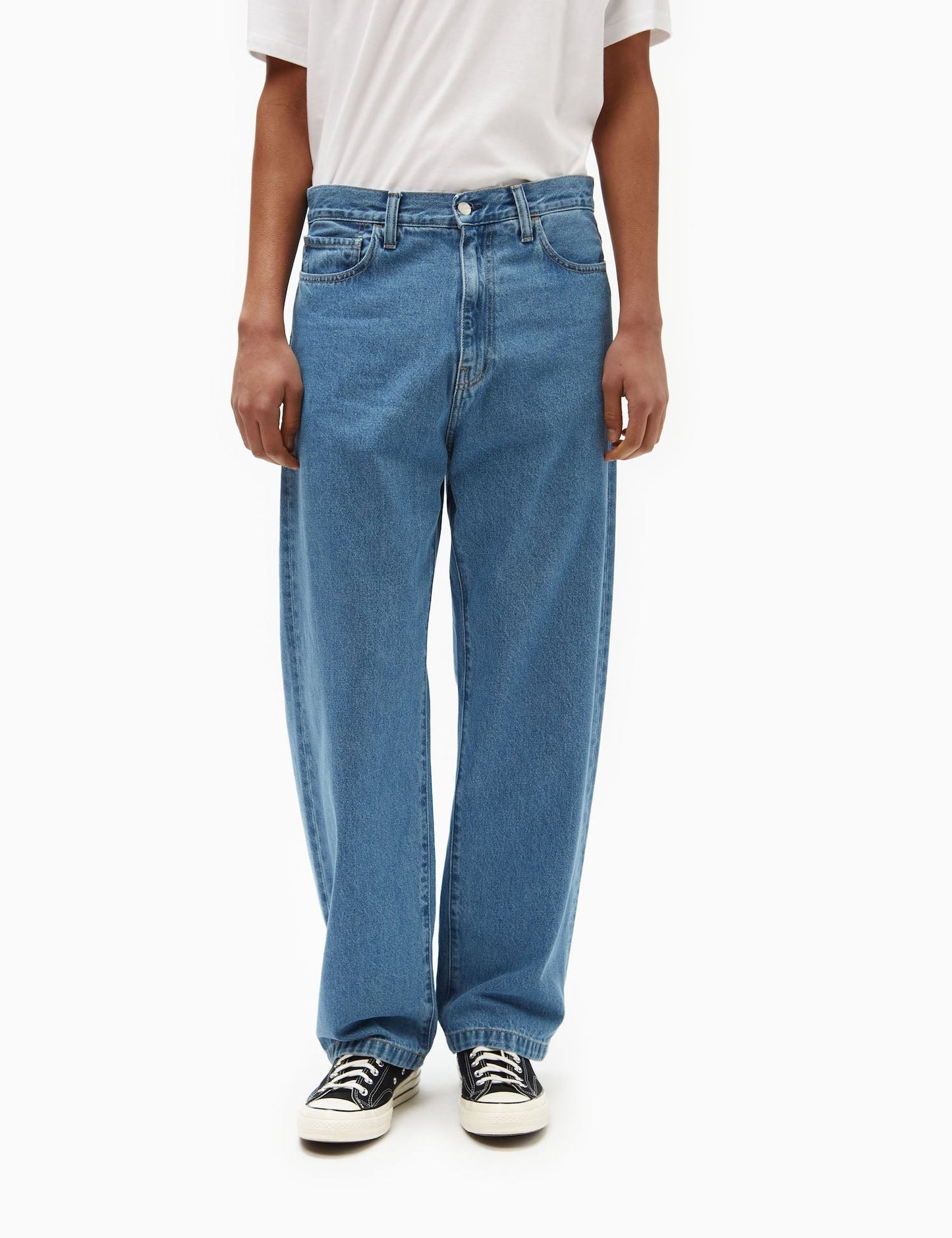 Landon Pant - Blue Heavy Stone Wash