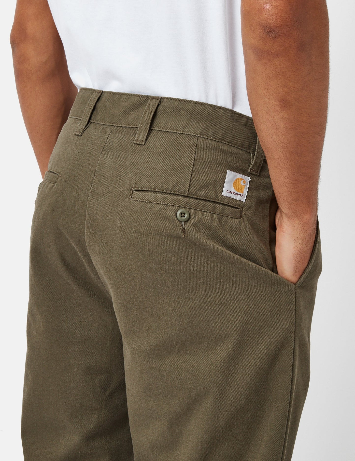 Calder Pant (Relaxed, Tapered) - Nettle Green