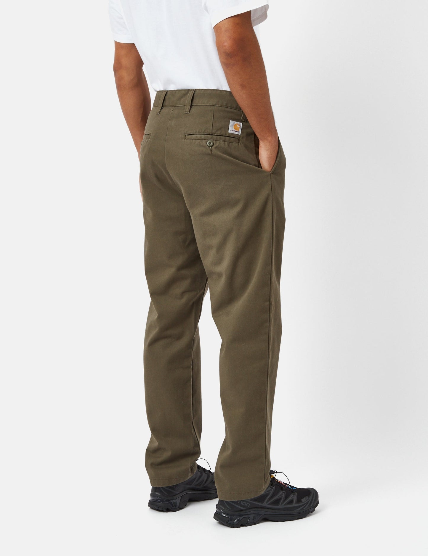 Calder Pant (Relaxed, Tapered) - Nettle Green