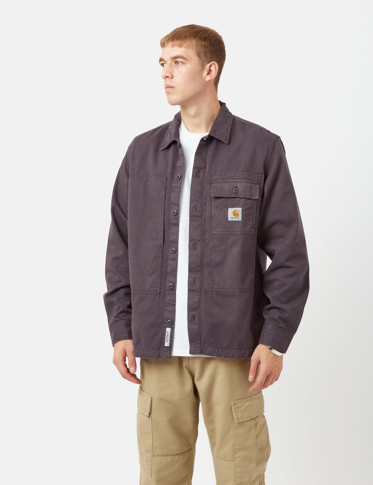 Charter Long Sleeve Shirt - Ammonite Brown