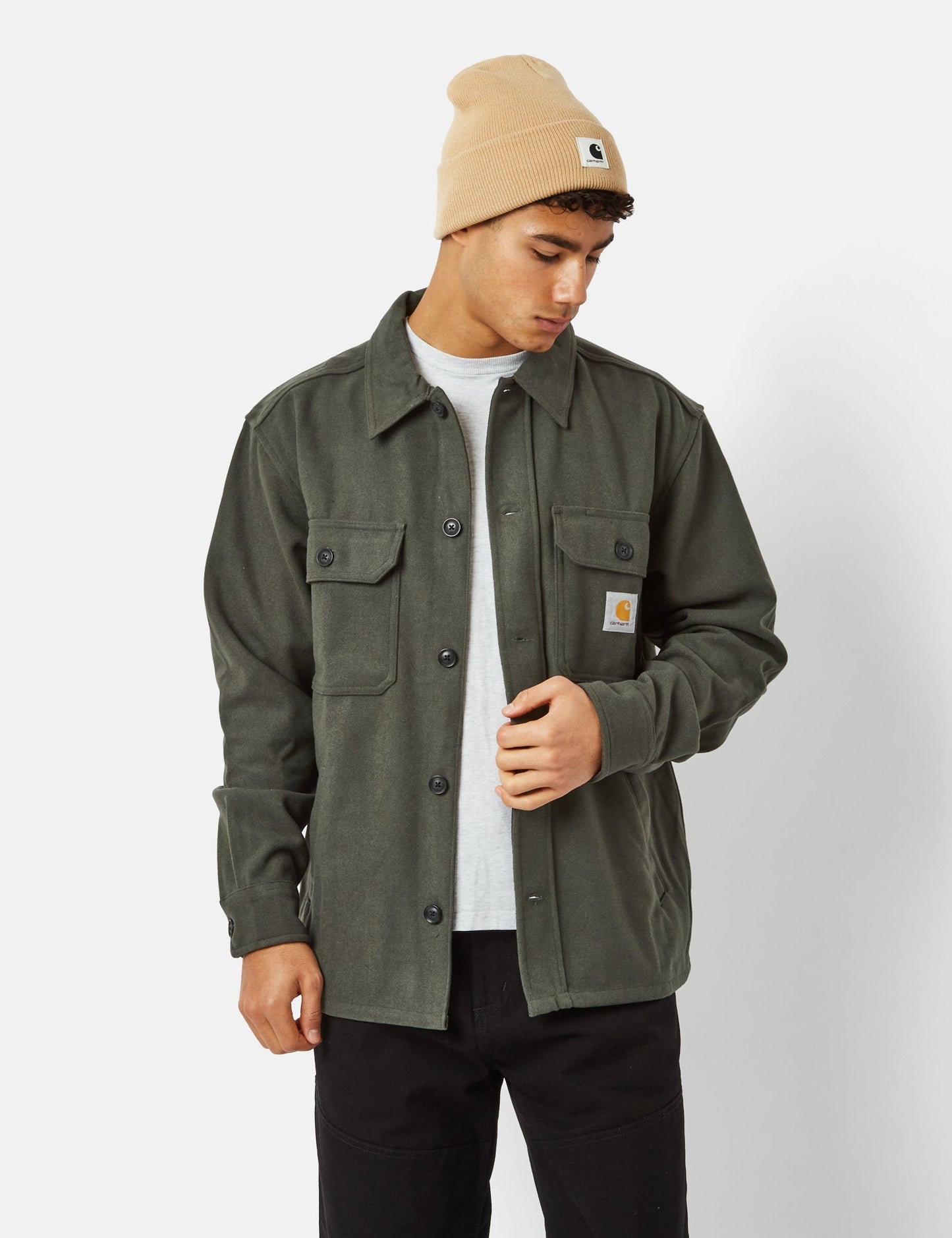 Wiston Overshirt - Boxwood Green