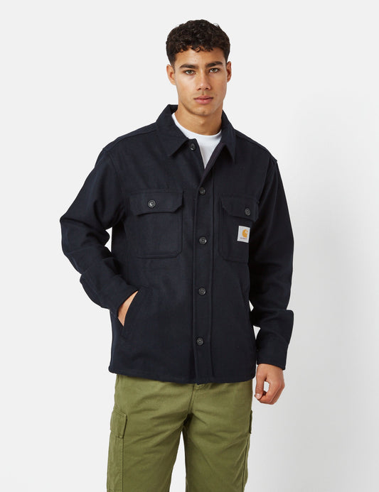 Wiston Overshirt - Dark Navy Blue