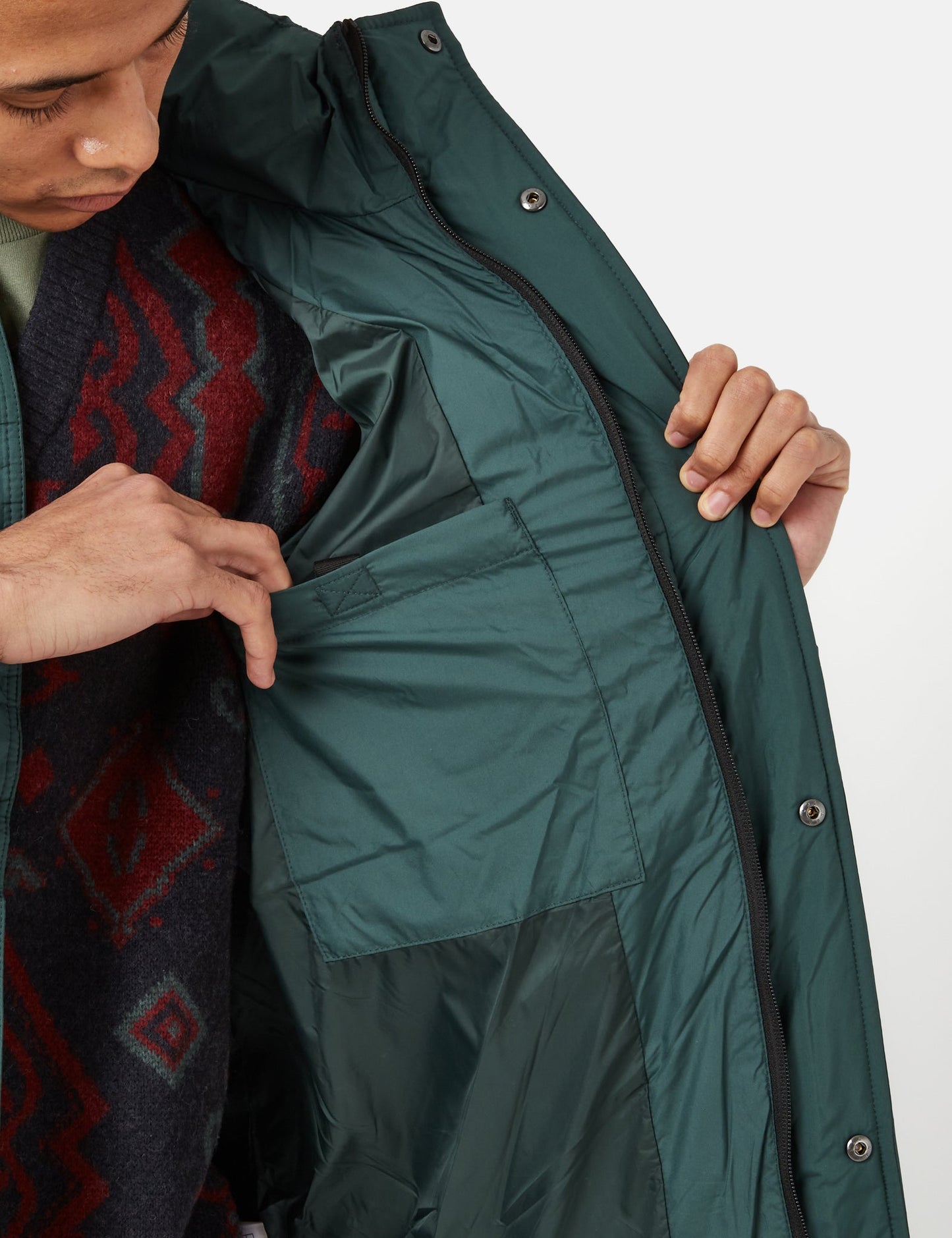 Doville Jacket - Juniper Green/Juniper Green