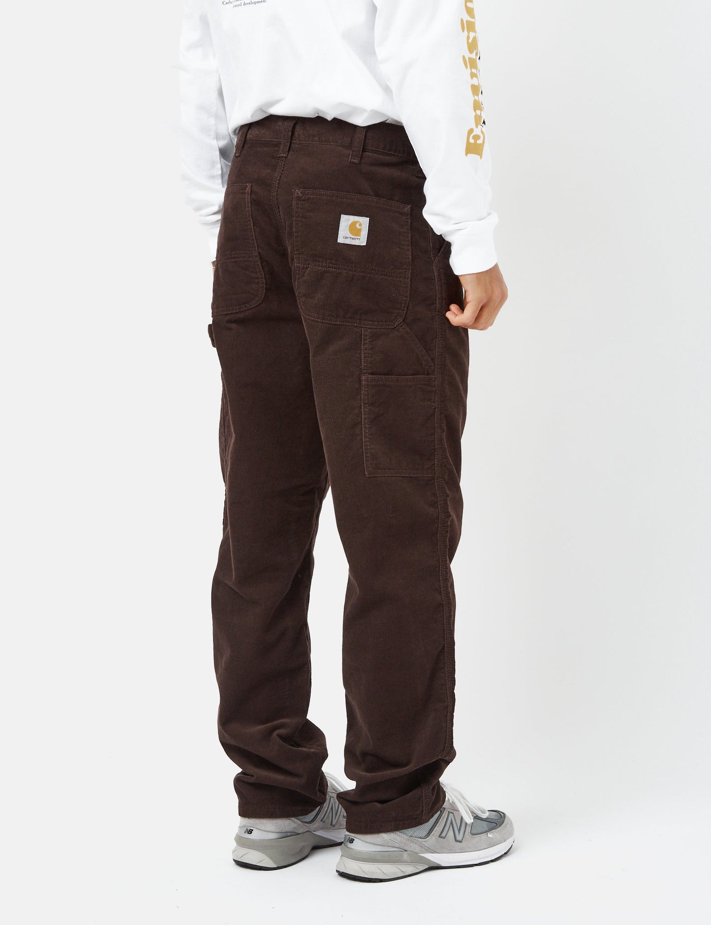 Single Knee Pant (Corduroy) - Dark Umber Brown