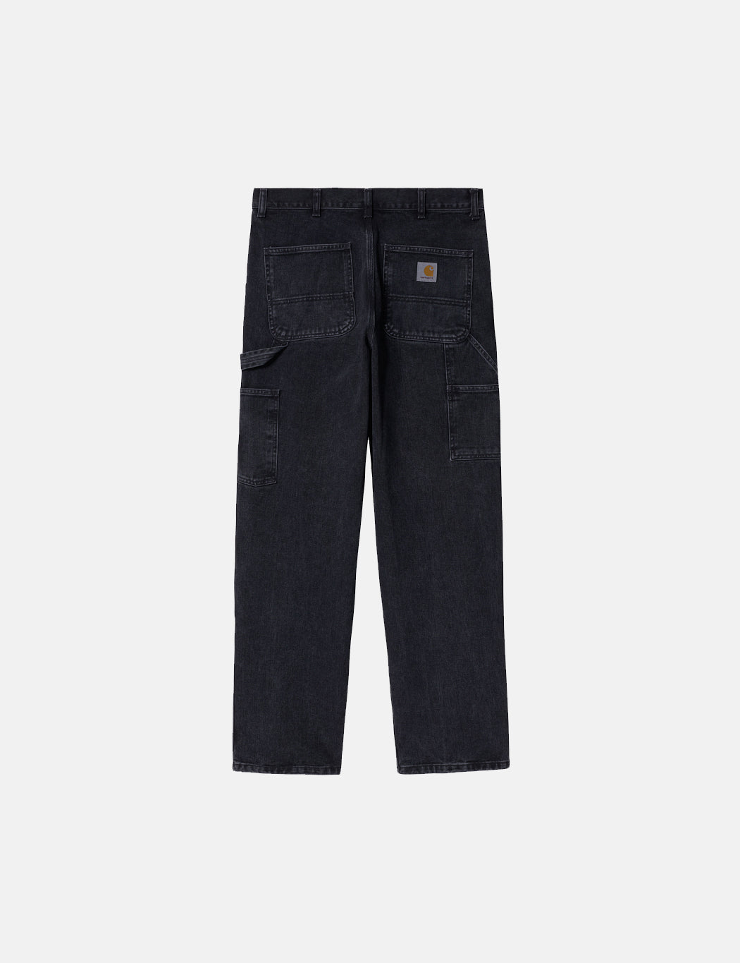 Single Knee Denim Pant (Relaxed) - Black