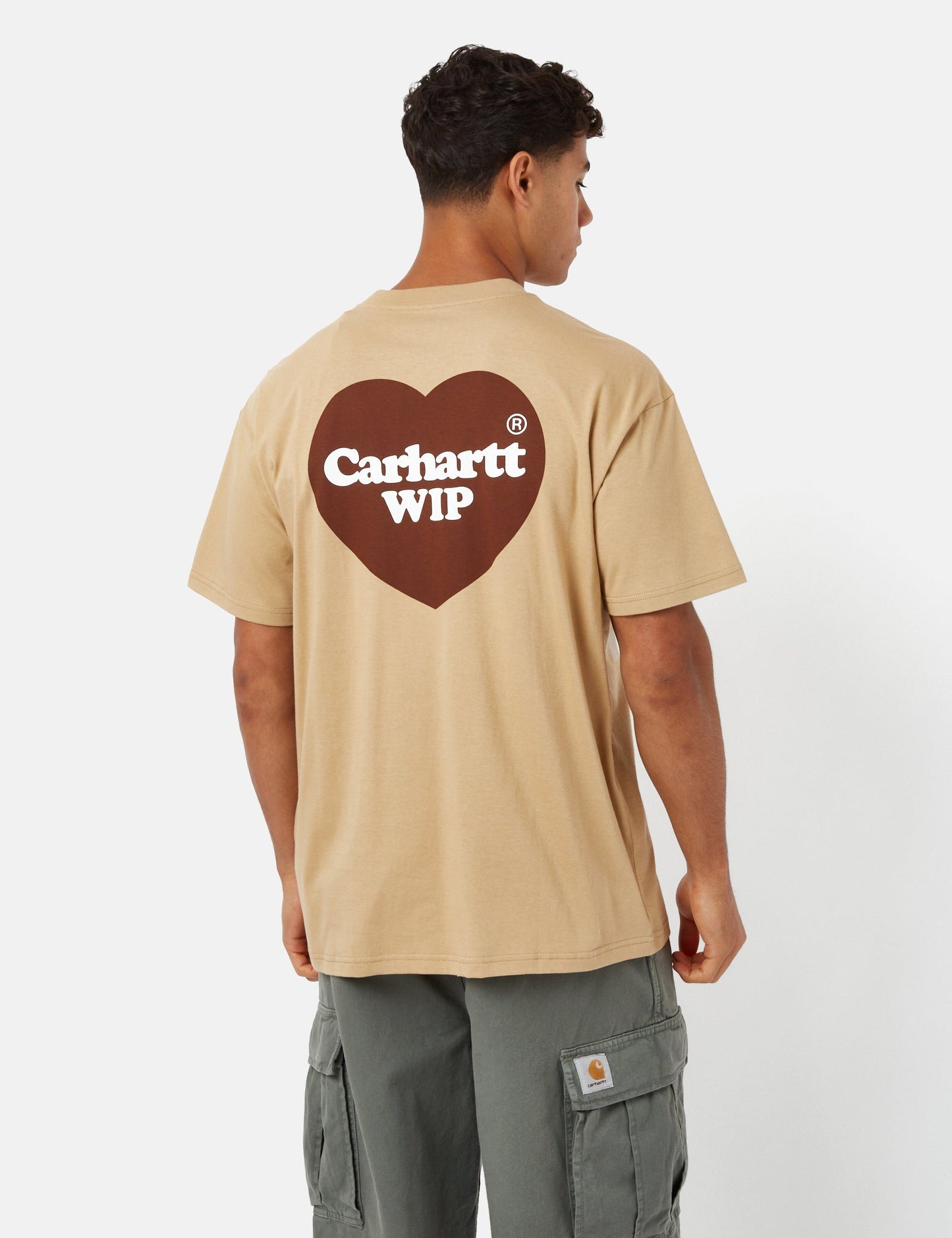 Double Heart T-Shirt (Organic) - White