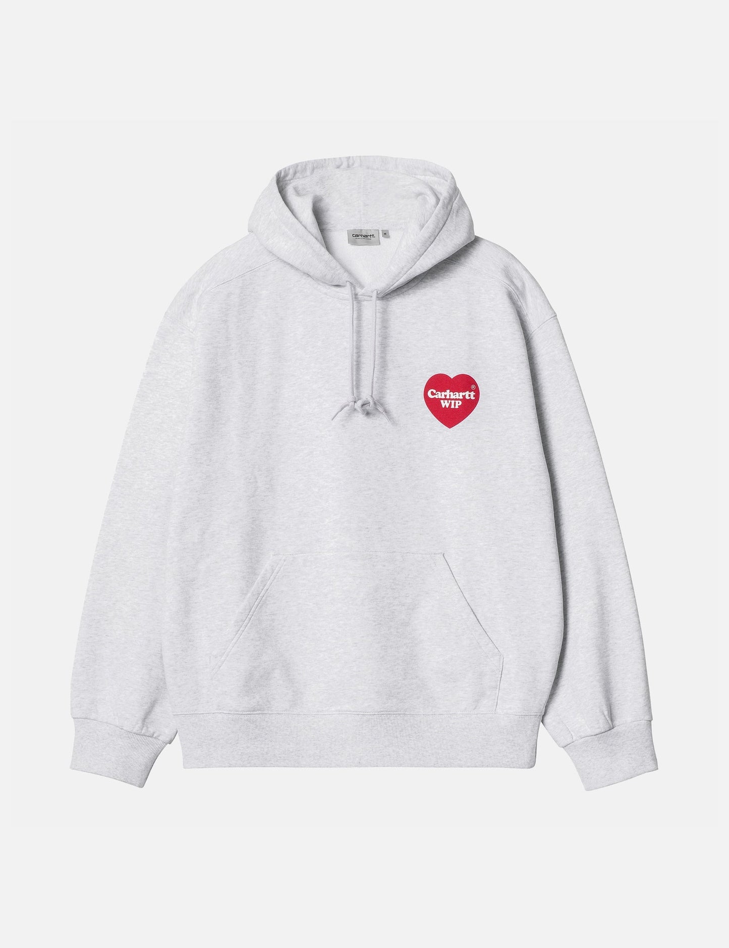 Heart Patch Hooded Sweatshirt - Dusty Hamilton Brown