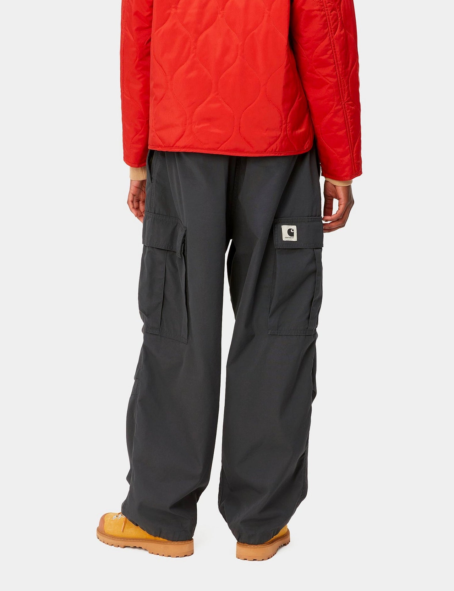 Women's Jet Cargo Pant - Vulcan Grey Rinsed