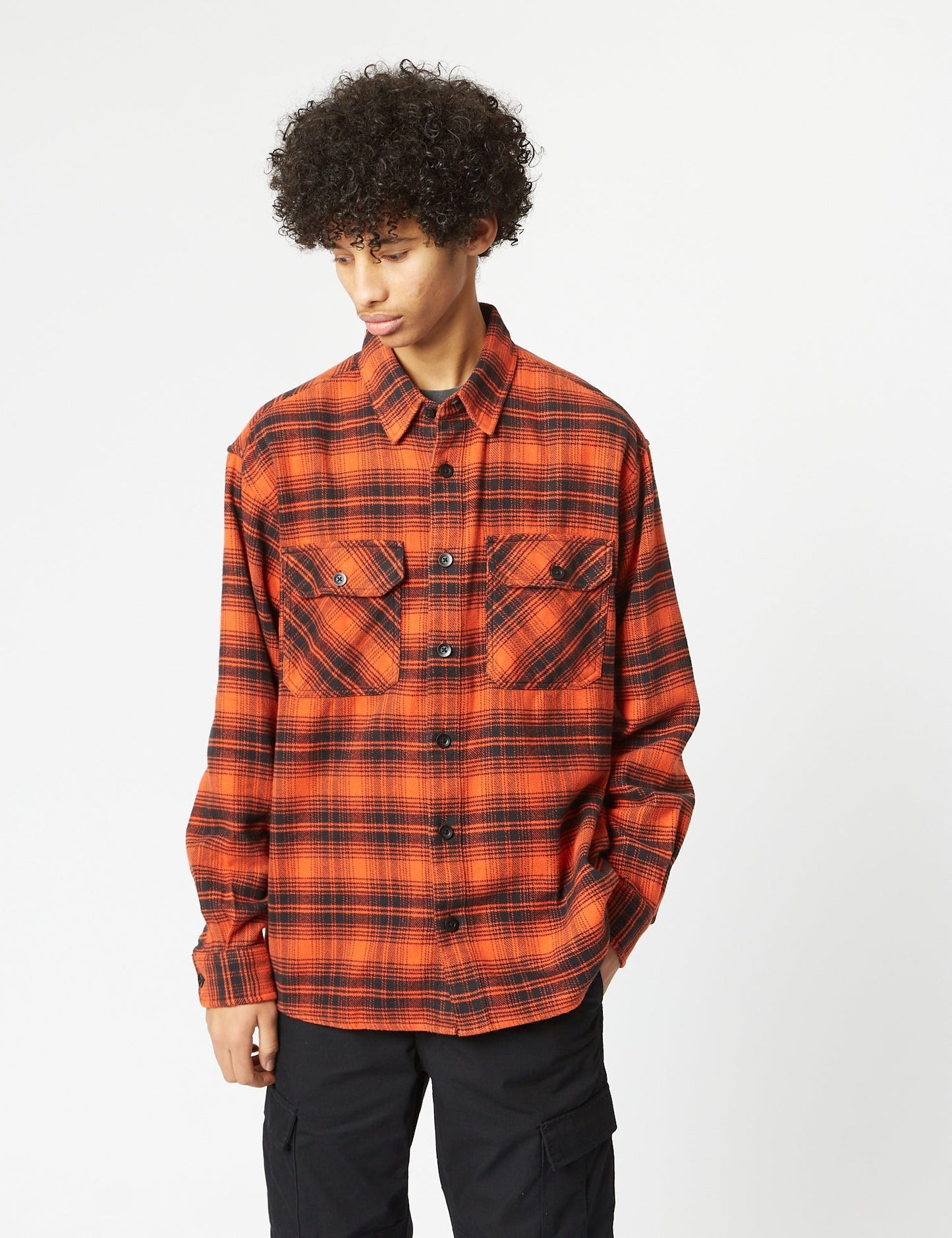 Krenz Long Sleeve Shirt - Brick Red