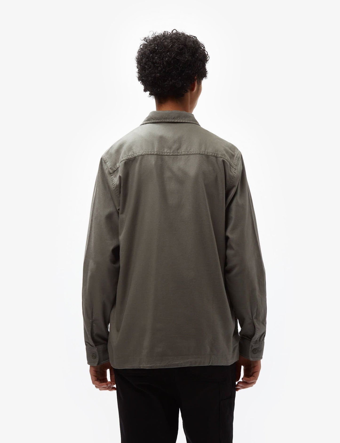 Charter Long Sleeve Shirt (Loose) - Smoke Green