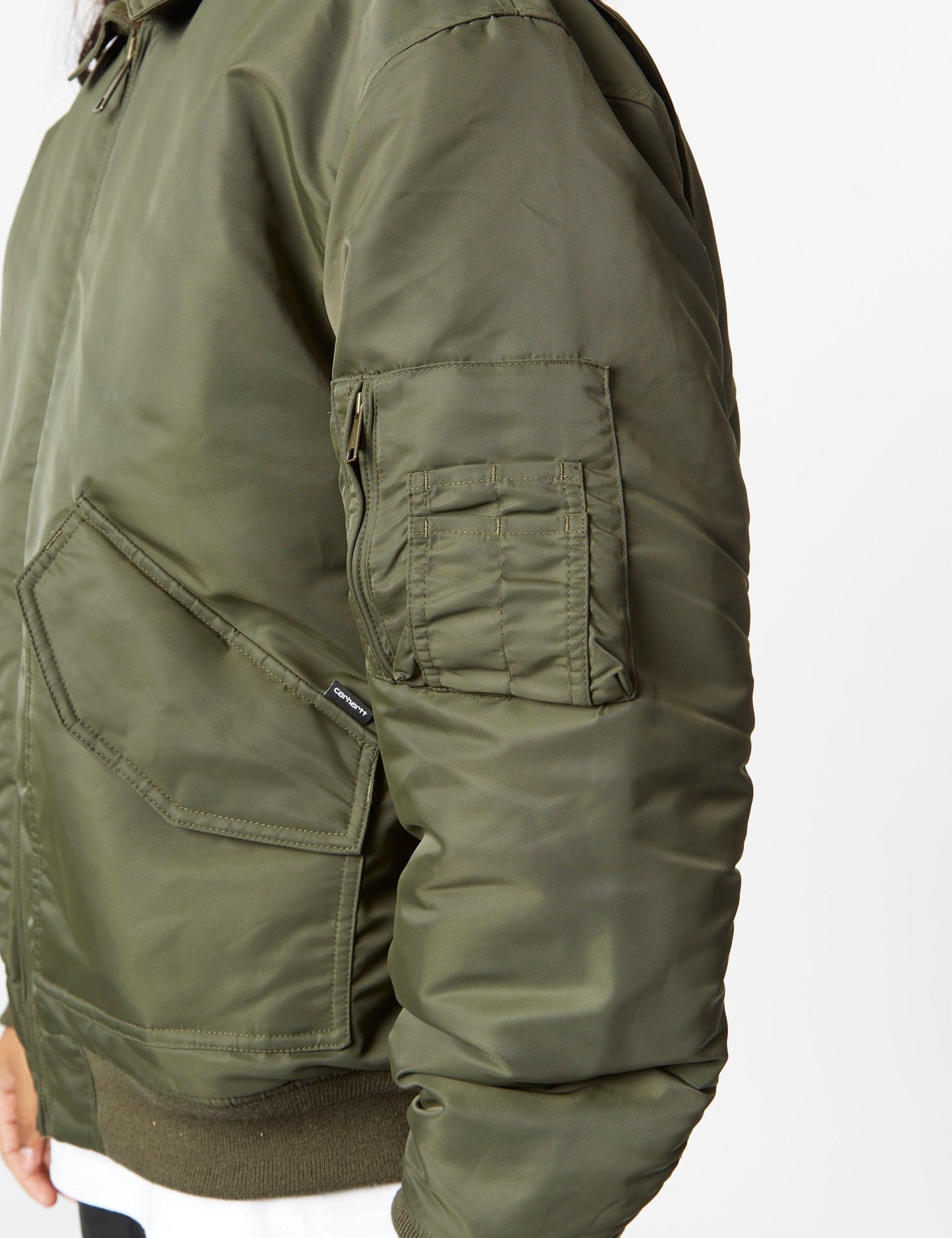 Olten Bomber Jacket - Plant Green