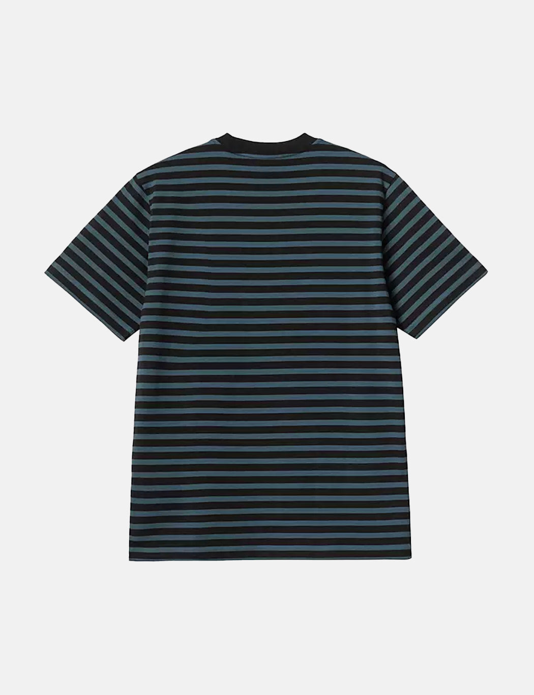 Seidler Pocket T-Shirt (Seidler Stripe) - Squid Dark Blue/Black