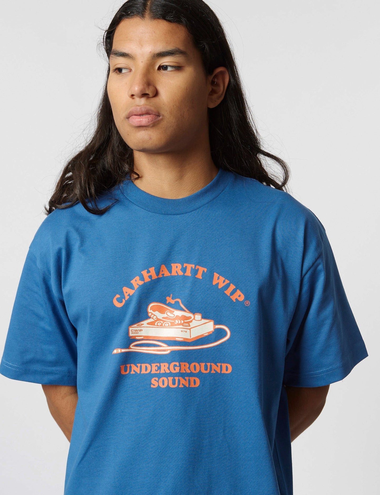 Underground Sound T-Shirt (Organic) - Liberty Blue