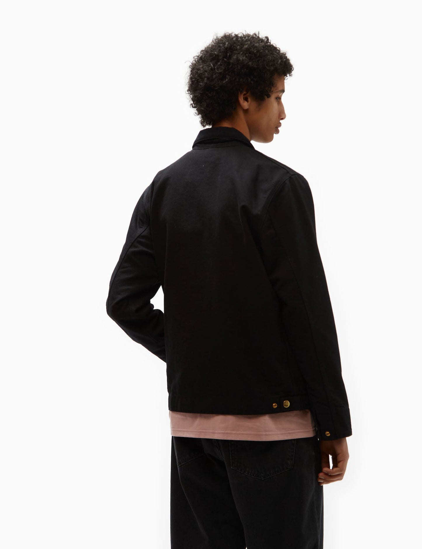 Detroit Jacket - Black/Black Rinsed