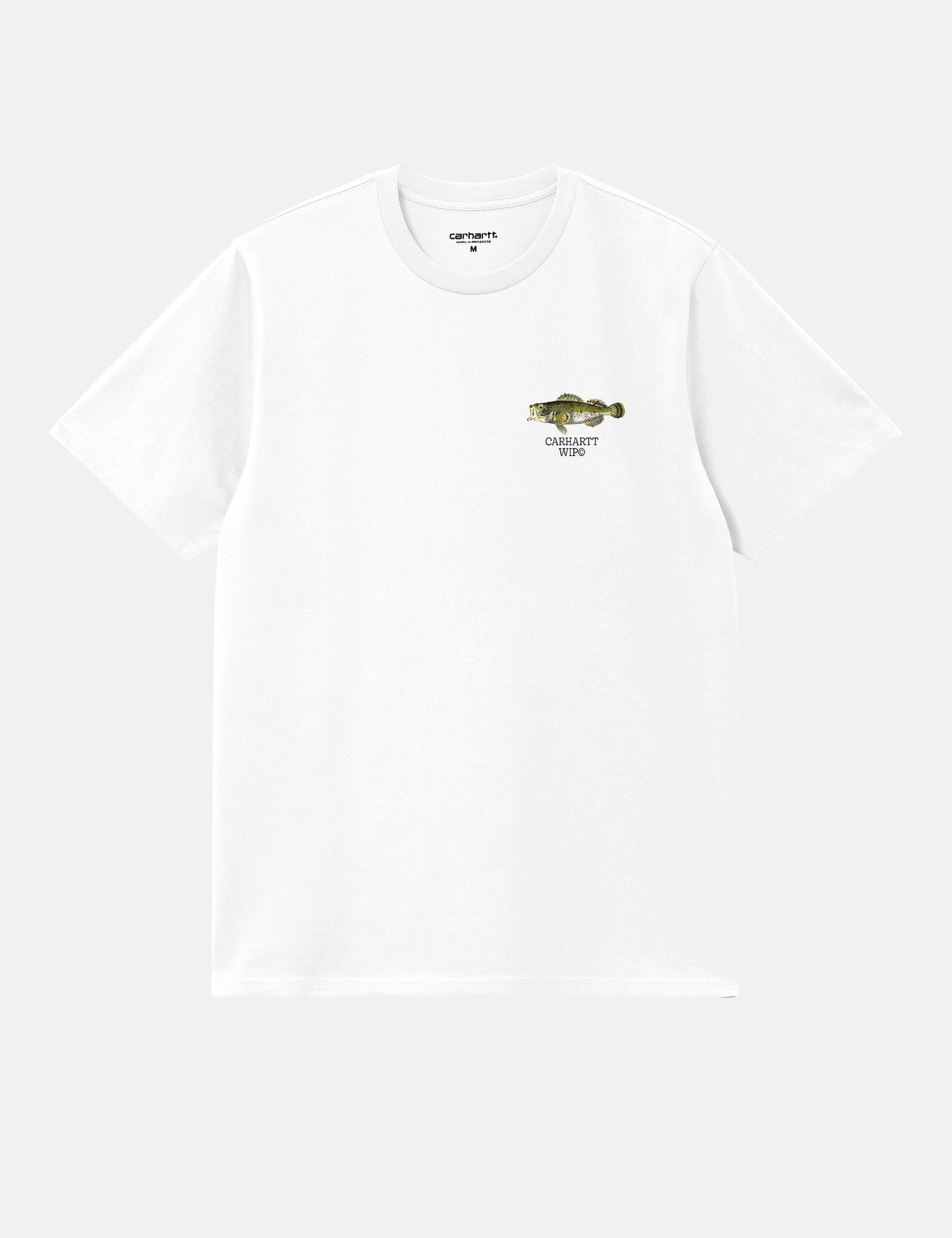 Fish T-Shirt (Loose) - White